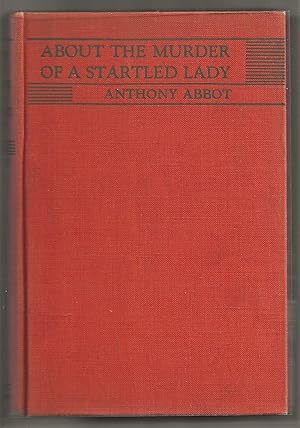 ABOUT THE MURDER OF A STARTLED LADY: A Thatcher Colt Detective Mystery