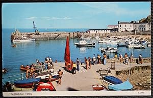 Tenby Postcard Wales The Harbour 1980