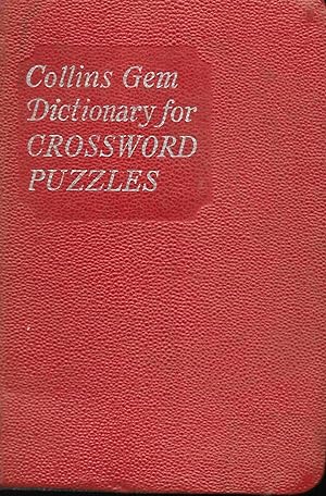 Collins gem Dictionary for Crossword Puzzles