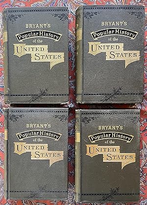 (4 Vol) Bryant's Popular History of the United States