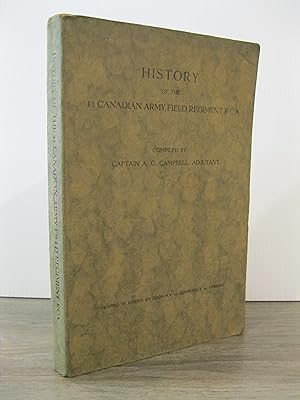 HISTORY OF THE 11 CANADIAN ARMY FIELD REGIMENT RCA