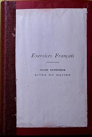Exercise de français livre du maitre