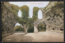 Reading Postcard Berkshire The Abbey 1915