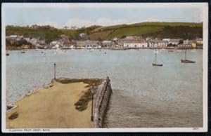 Flushing Cornwall Postcard Green Bank