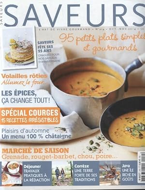 Saveurs n 214 : Sp cial courges - Collectif