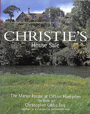 The Manor House At Clifton Hampden The Home Of Christopher Gibbs Esq. - 25 & 26 September 2000 Ch...