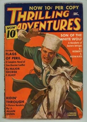 Thrilling Adventures Dec 1936 Robert E. Howard, Belarski Cvr High Grade