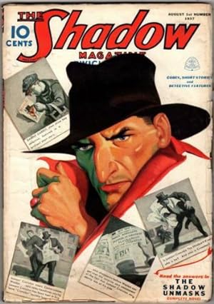 The Shadow Aug 01, 1937 - The Shadow Unmasks! Key issue