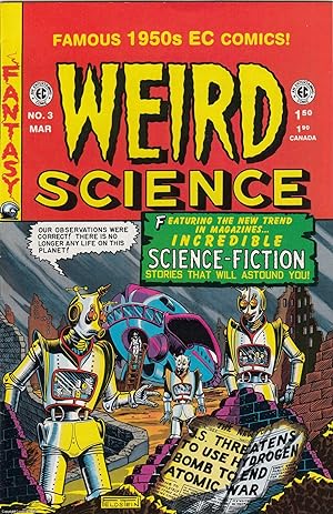 Weird Science. Issue #3. EC Comics Russ Cochran Reprint, March 1993.