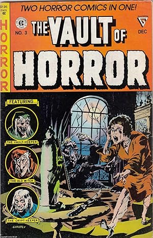 The Vault of Horror. Issue #3. EC Comics Gemstone Publishing Reprint, December 1990.