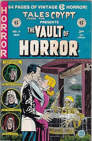 Tales from the Crypt presents The Vault of Horror. Issue #5. EC Comics Russ Cochran Reprint, May ...