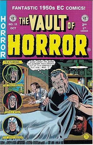 The Vault of Horror. Issue #13. EC Comics Gemstone Publishing Reprint, October 1995.