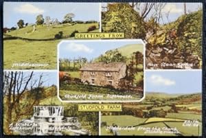 Studfold Farm Postcard Middlesmoor Lofthouse