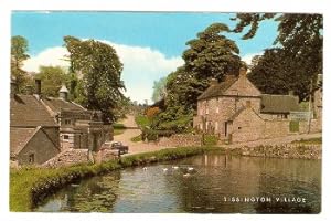 Tissington Village Postcard 1953