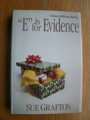 Sue Grafton "E" is for Evidence Signed First Edition