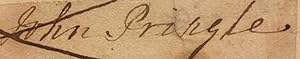 Signature of John Pringle