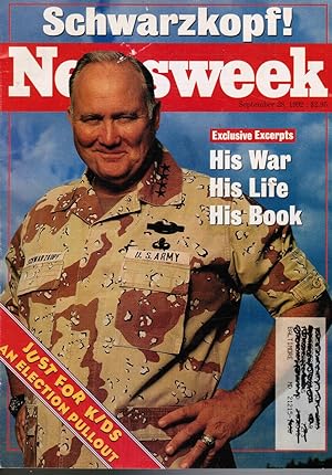Newsweek Magazine - September 28, 1992 - Schwarzkopf