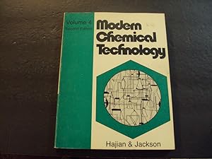 Modern Chemical Technology Vol 4 sc Hajian,Jackson 1979 2nd Ed American Chemical Society