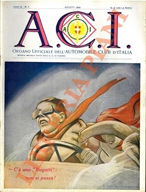 A.C.I. 1926. Organo Ufficiale dell'Automobile Club d'Italia.