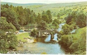 Dartmoor Postcard Huccaby Bridge Hexworthy