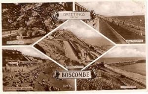 Boscombe Dorset Postcard Portman Ravine Real Photo