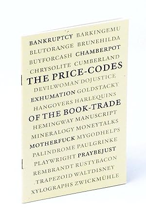 The Price-Codes of the Book-Trade: A Preliminary Guide