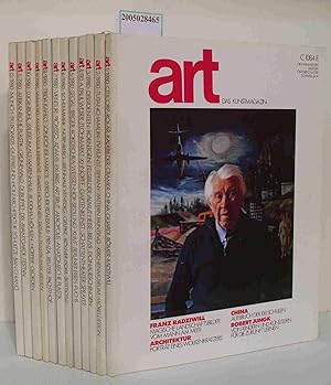 art Das Kunstmagazin kompletter Jahrgang 1980 12 Hefte