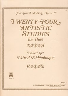 Twenty-Four Artistic Studies for Flute, Opus 15