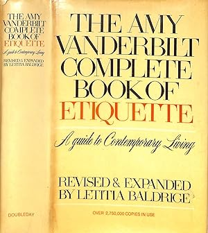 The Amy Vanderbilt Complete Book Of Etiquette: A Guide To Contemporary Living