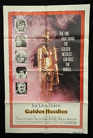 Golden Needles One Sheet Movie Poster Jim Kelly Joe Don Baker