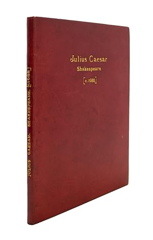 Julius Caesar A Tragedy. As It Is Now Acted at the Theatre Royal.