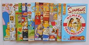 Simpsons Comics - Konvolut aus 10 Ausgaben: Nr. 69, 73, 82, 83, 96, 140, 145, 150, 156 und Nr. 16...