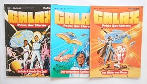 GALAX - Prinz der Sterne Band 1 bis 3 (Science Fiction-Comicalbum) [3 Ausgaben]. Irrfahrt durch d...