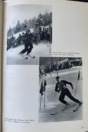 Kampf und Sieg in Schnee und Eis. Winterolympia 1936. Verlauf der 4. Olympischen Winterspiele vom...