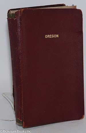 Heald-Menerey's Geographical Commercial and Recreational Map Oregon