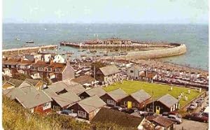 Lyme Regis Postcard The Cobb Ware Cliff