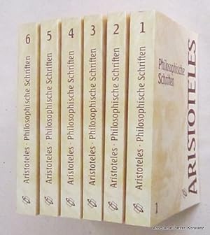 Philosophische Schriften in sechs Bänden. 6 Bände. Darmstadt, Wissenschaftliche Buchgesellschaft ...