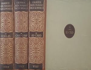 Grande dizionario enciclopedico. Vol.II-III-IV