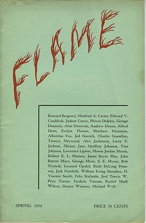 Flame Quarterly 1954 (Spring, Summer, Autumn), 1955 (Spring)