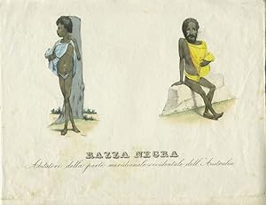 Razza negra - Abitatori della parte meridionale-orientale d'Africa. Abitatori della parte meridio...