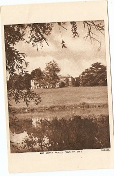 Ross On Wye Herefordshire Postcard The Chase Hotel Sepia Tone
