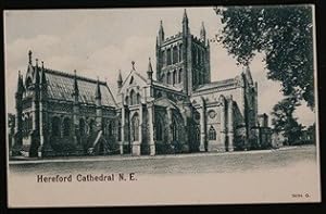 Hereford Cathedral Postcard Collectable Peacock Series Publisher