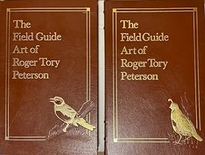 The Field Guide Art of Roger Tory Peterson. Two volumes. Eastern and Western Birds