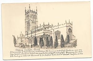Chipping Campden Church Postcard Gloucestershire LOCAL PUBLISHER