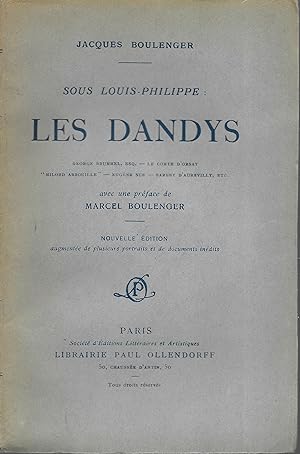 Sous Louis Philippe Les Dandys
