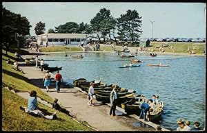 Ryde Postcard Isle Of Wight The Canoe Lake Local Sandown Publisher
