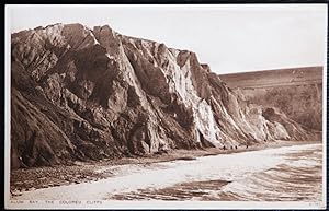 Alum Bay Postcard Isle Of Wight Sepia Toned 1933