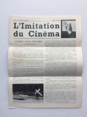 ."L' Imitation du Cinéma" dans Les Lèvres Nues (1960)