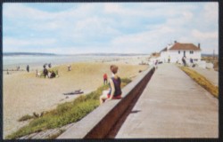 Camber Sands Postcard The Sea Wall