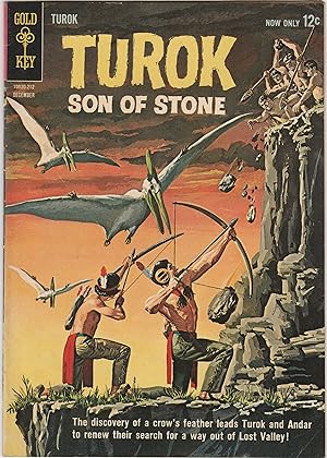 Turok Sons of Stone Gold Key No. 30 December 1962